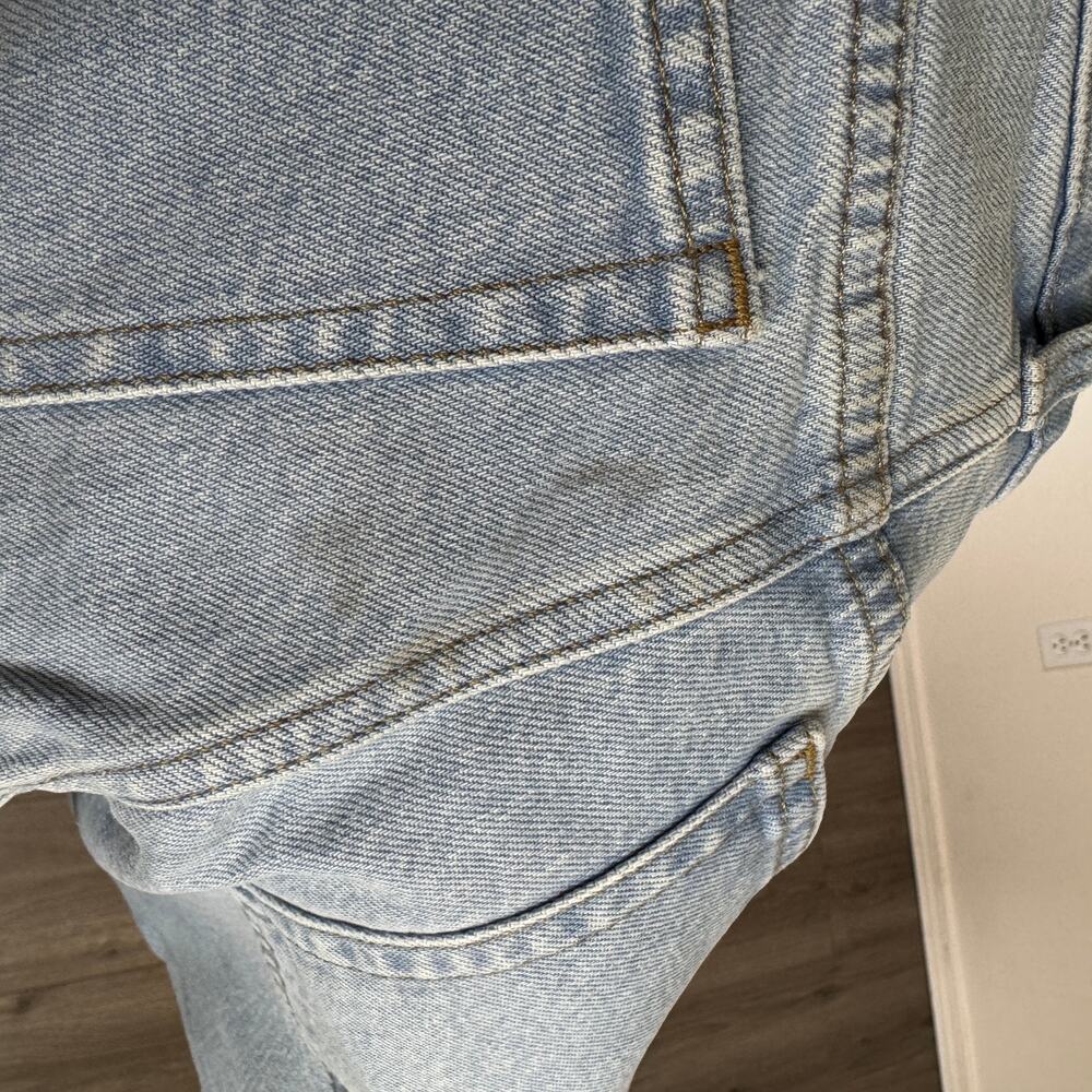 J Crew 1996 Slim Wide Leg Denim Jeans US Women's 28 Petite New - Picture 6 of 8